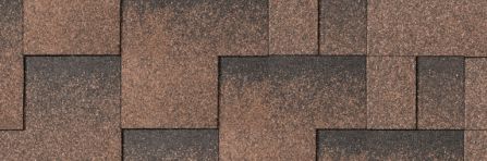 Гибкая битумная черепица IKO Skyline Dual Brown Ultra