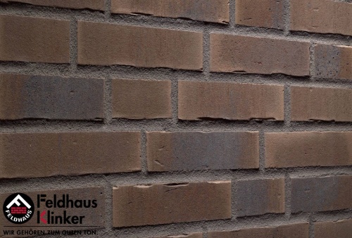 Фасадная плитка ручной формовки Feldhaus Klinker R745 vascu geo venito, 240*71*14 мм