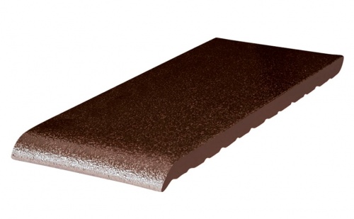 Клинкерный подоконник KING KLINKER коричневый глазурованный (02), 310*120*15 мм