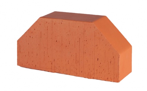 Кирпич фигурный полнотелый Lode Janka F7 гладкий, 250*120*65 мм